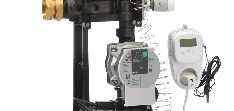 Vloerverwarming spoelen