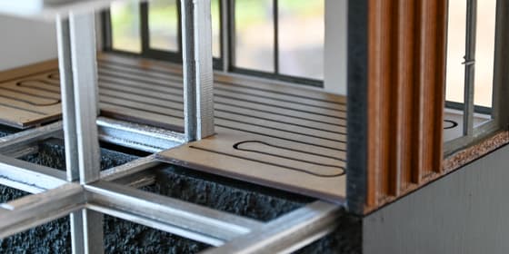 Oplevering vloerverwarming